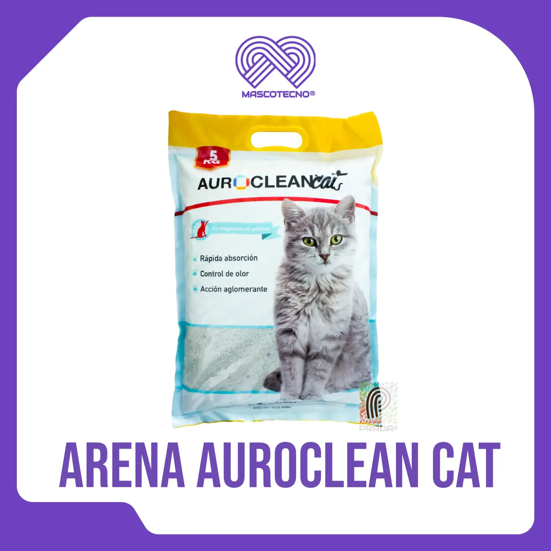 ARENA AUROCLEAN CAT X 5 KG [90239]