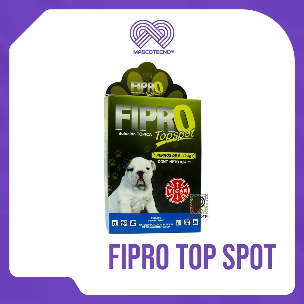 [7-0304-0531] FIPRO TOP SPOT 0.67ML (0 - 10 KG)
