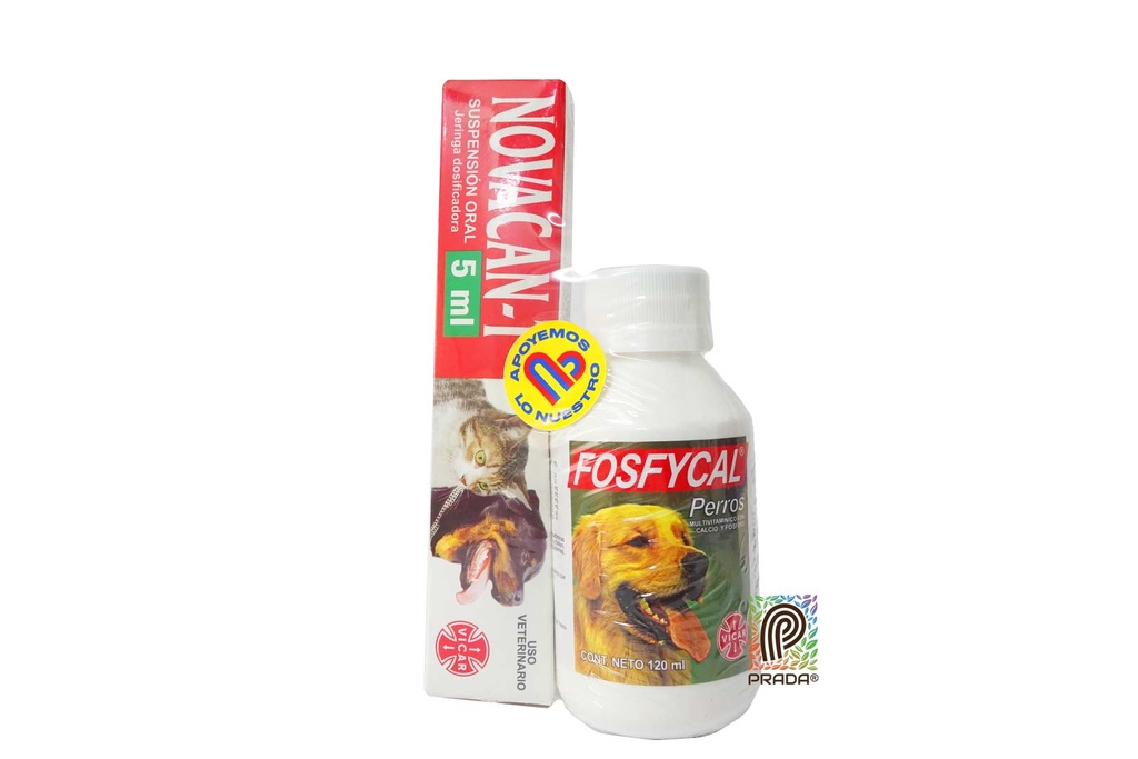 COMBO FOSFYCAL X 120ML + NOVACAN T 5ML