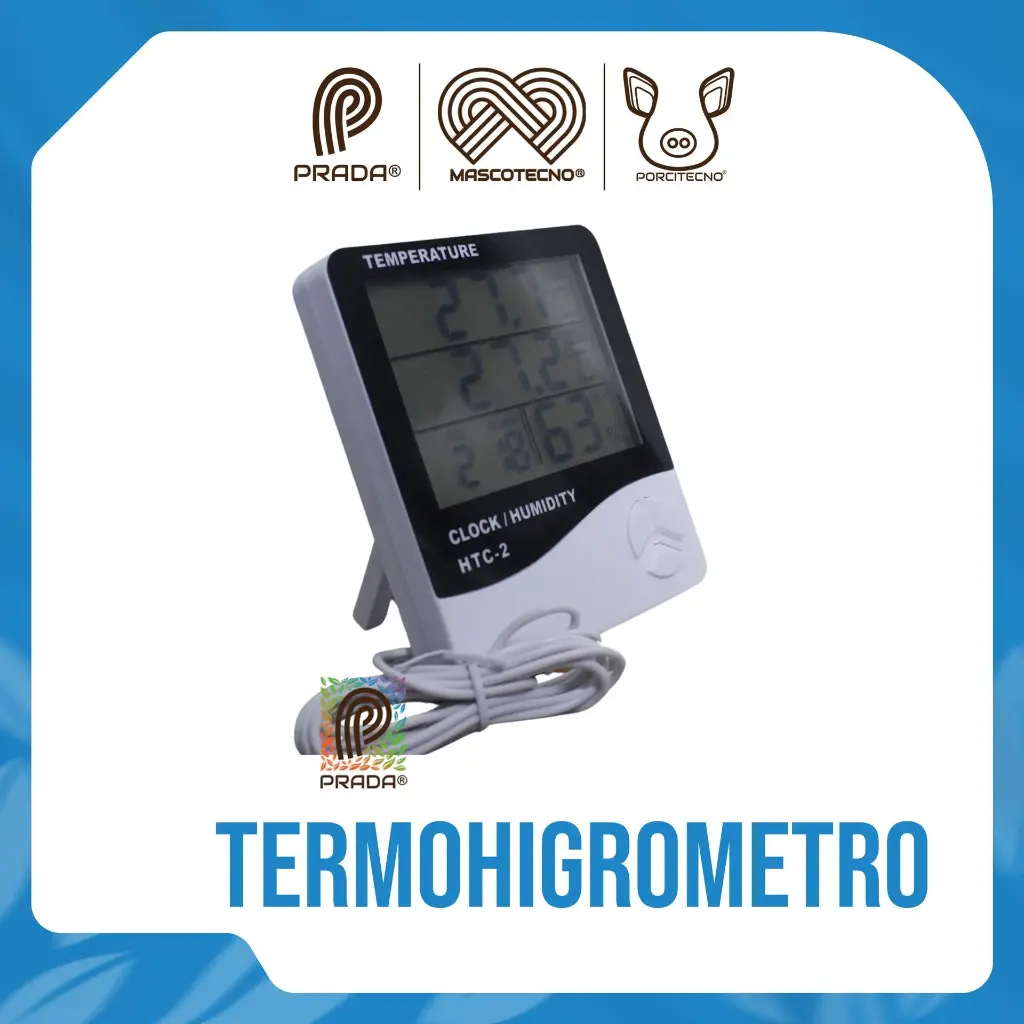 TERMOHIGROMETRO DIGITAL (MAXIMA Y MINIMA)