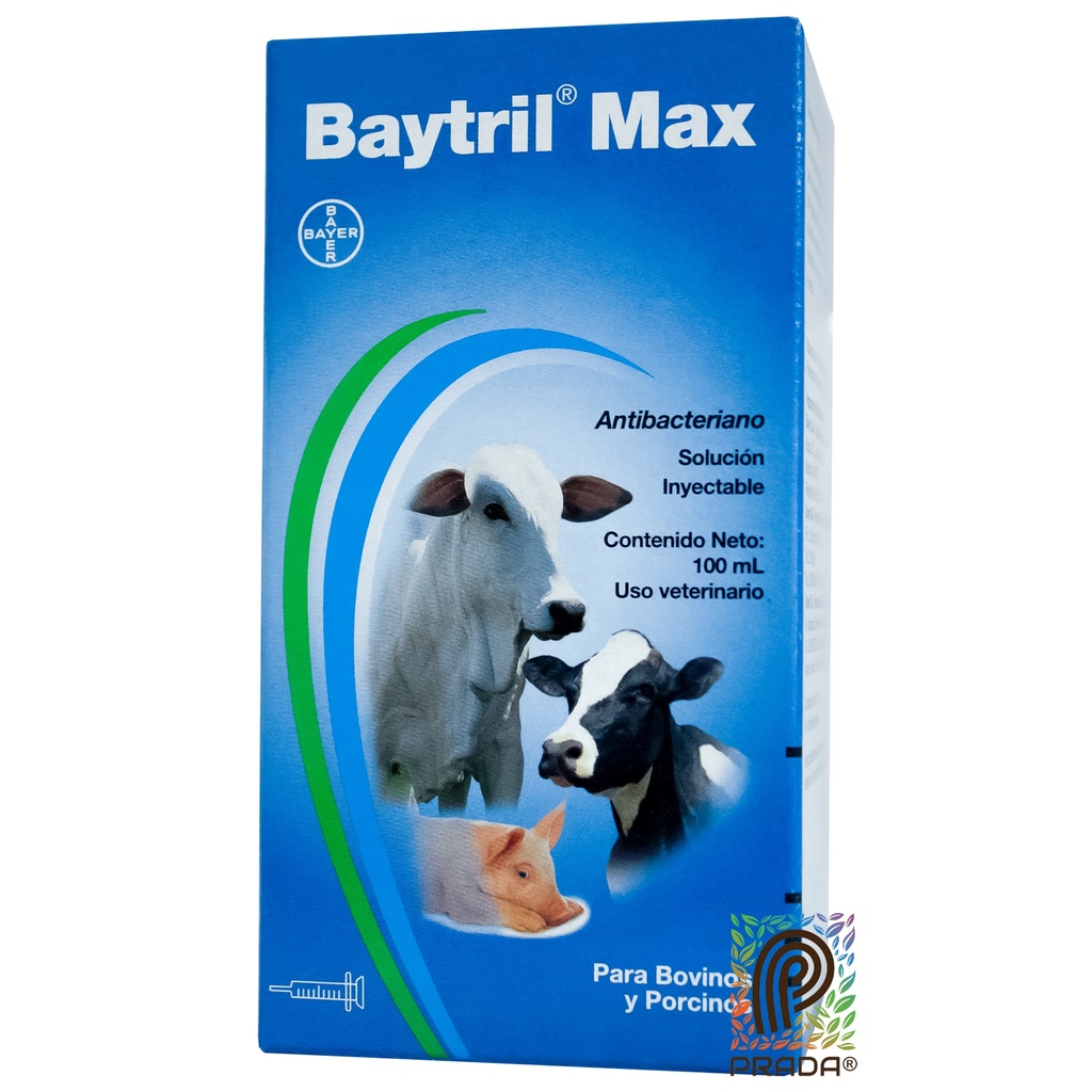 BAYTRIL MAX 10% INY X 100 ML {M}