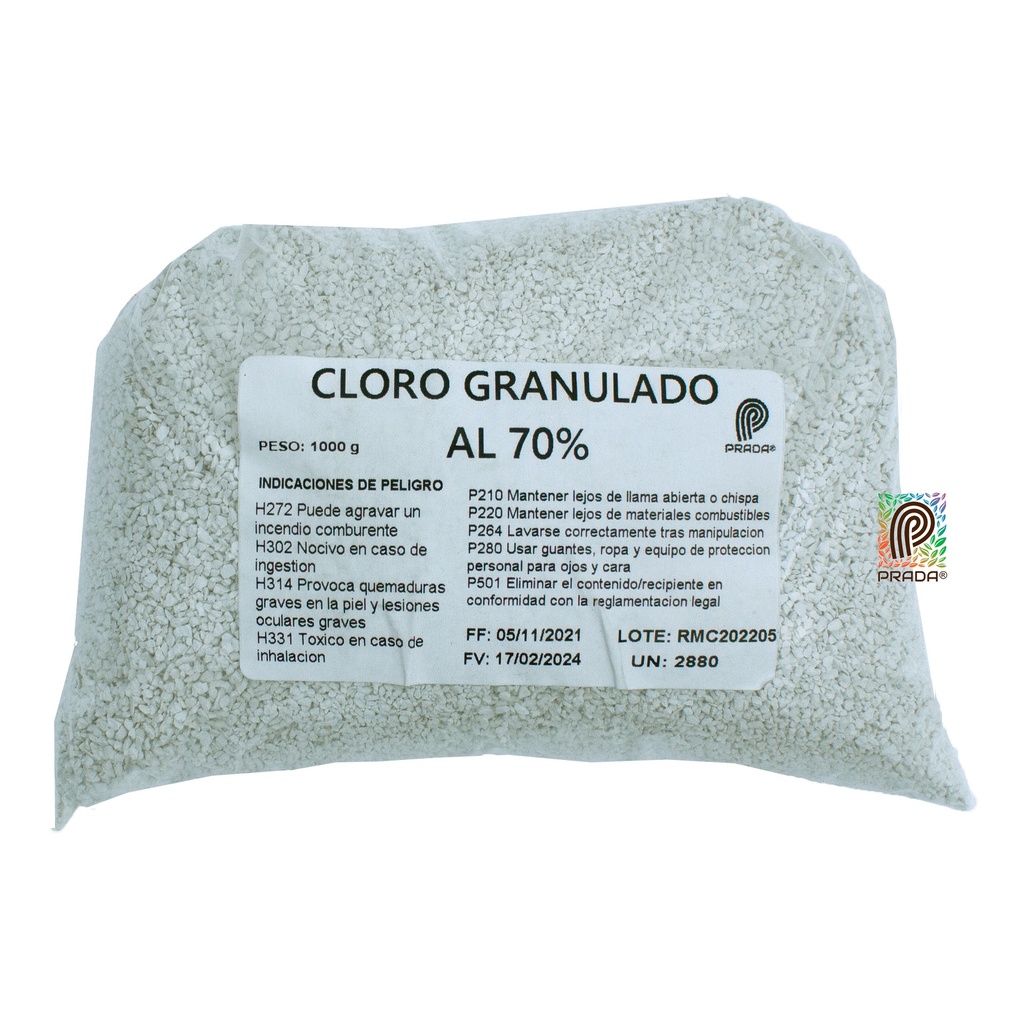 CLORO GRANULADO 70% X 1000 g