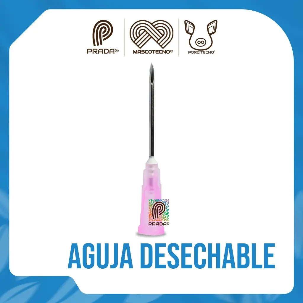 AGUJA DESECHABLE  18G x 1" [46345]