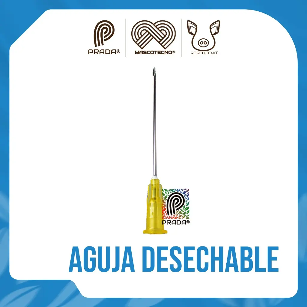 AGUJA DESECHABLE  20 GR X 1"