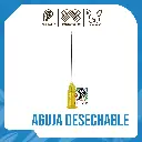 AGUJA DESECHABLE  20 GR X 1"