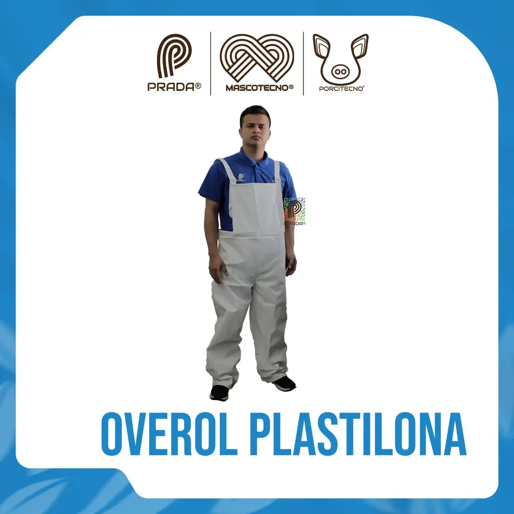 [4-0020-0808] OVEROL PLASTILONA TALLA XL {M}