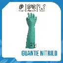GUANTE NITRILO SOLVEX -ANSELL 18" TALLA 10   (LARGOS)