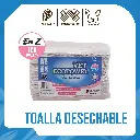 TOALLA VETERINARIA DESECHABLE “EN Z” VET ECOTOWEL 150 UND