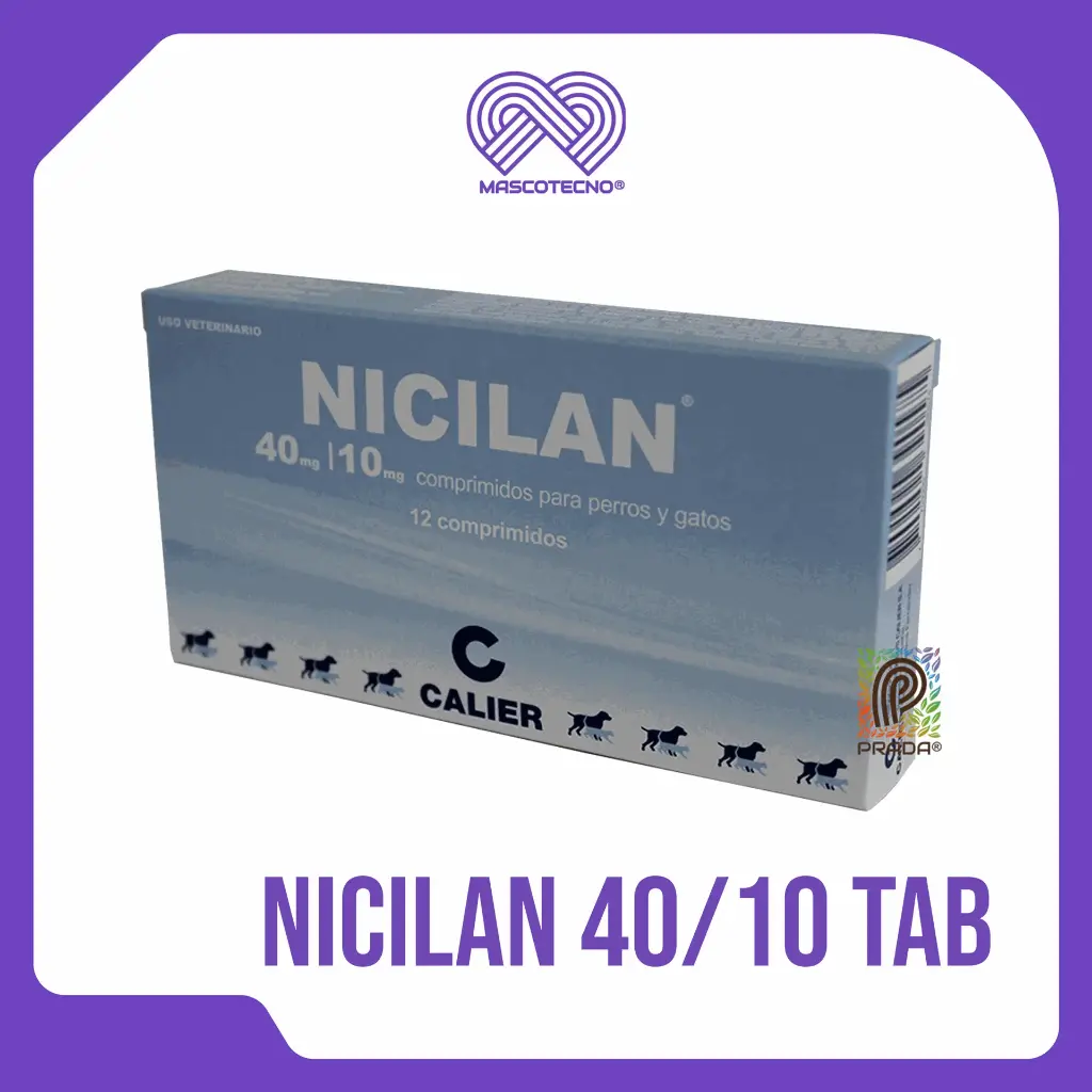NICILAN 40/10 TAB BLISTER X 6 UND
