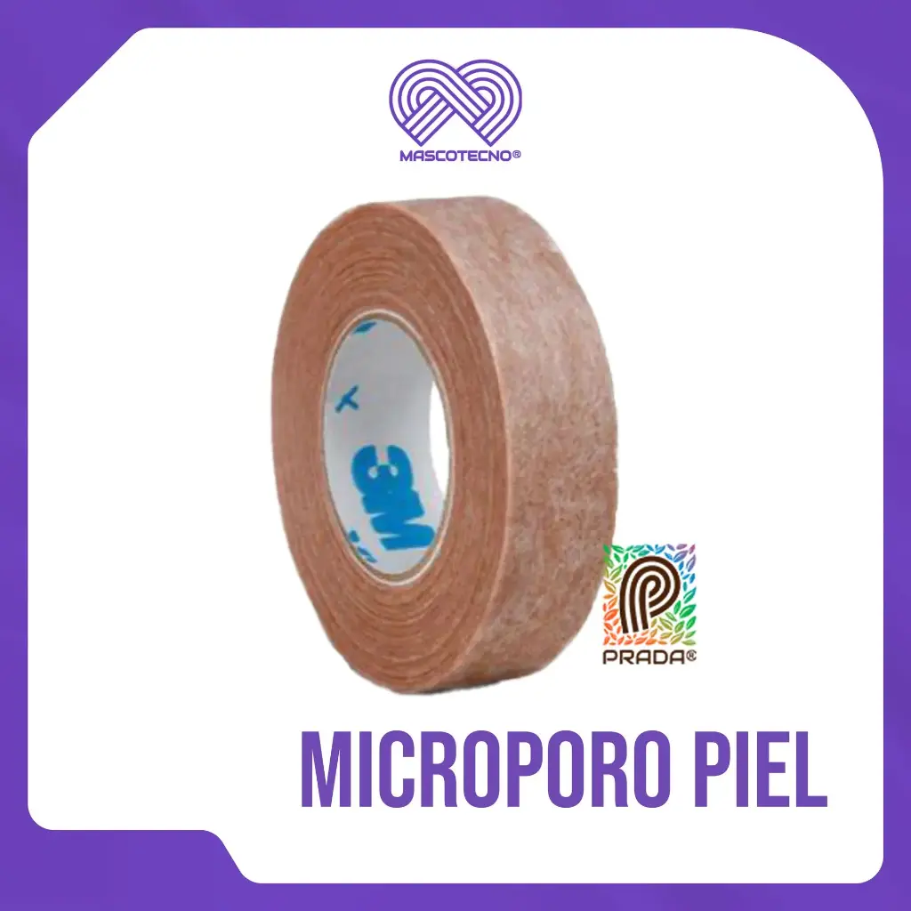 [7-0107-0729] MICROPORO PIEL 1/2" X 10 YDS