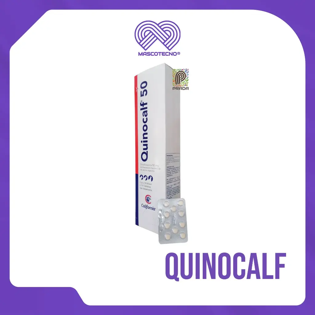 [7-0711-0883] QUINOCALF 50MG TAB BLISTER X 10 UND