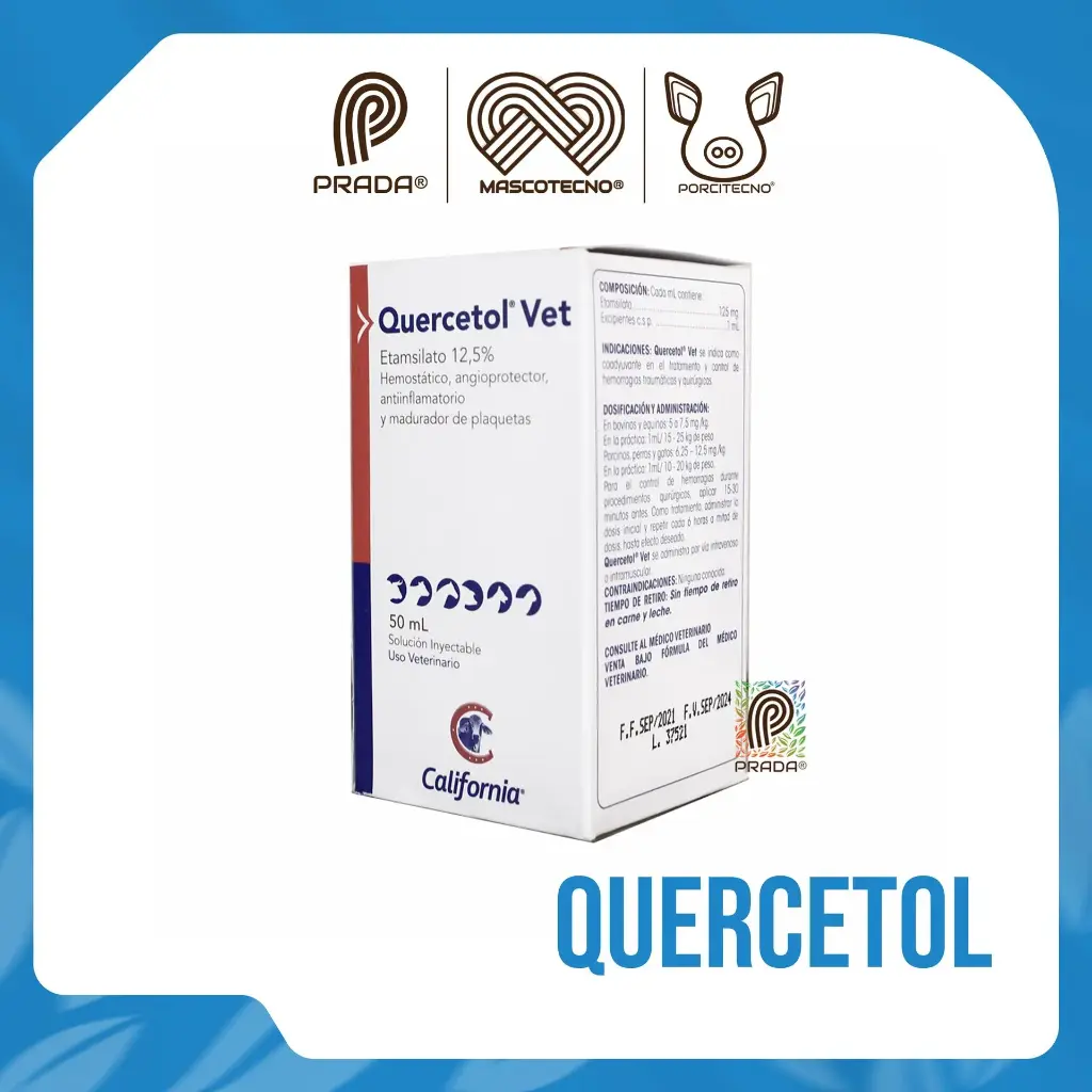 QUERCETOL INY X 50 ML
