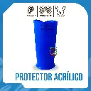 PROTECTOR DE ANTEBRAZO EN ACRILICO SEGURIDAD INDUSTRIAL TALLA XL COLOR AZUL