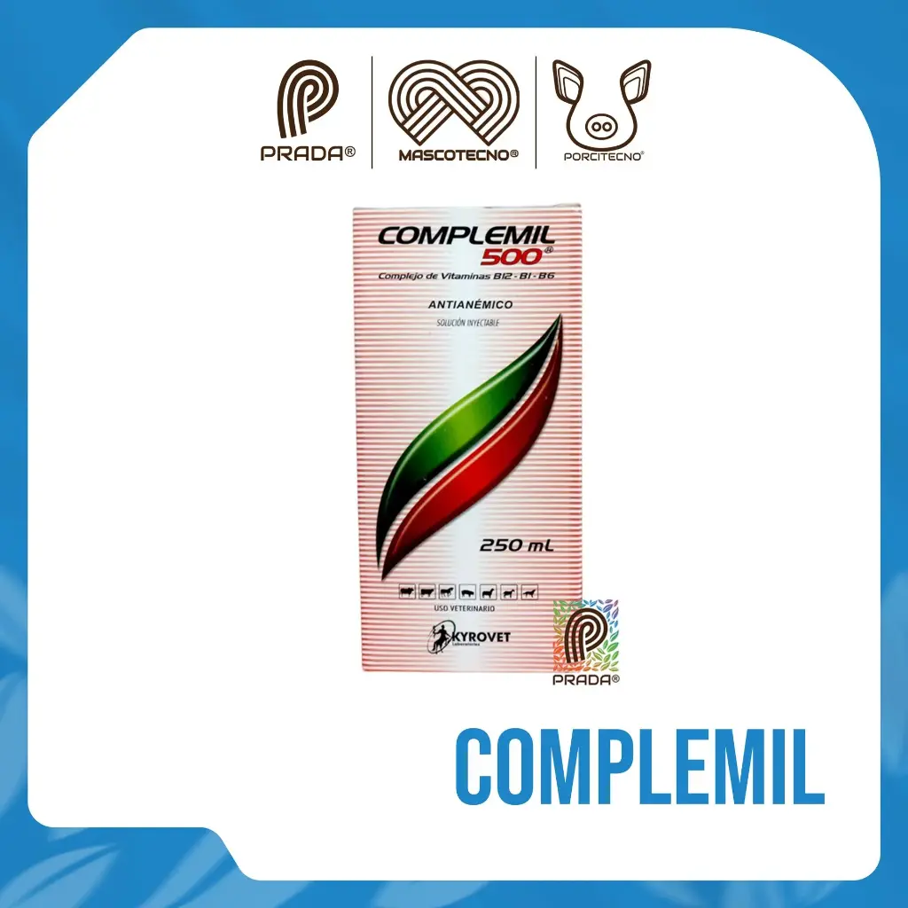 [7-0603-0353] COMPLEMIL 500 INY X 250 ML