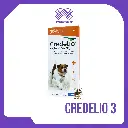 CREDELIO 3 (5.5-11 KG) (NARANJA) X 3 TABLETAS