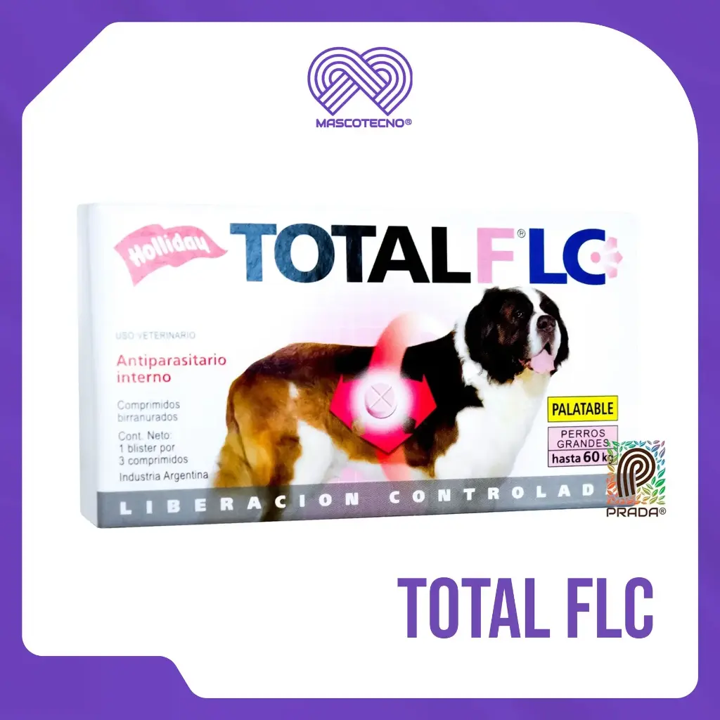 TOTAL F LC PERRO GRANDE X 3 UND