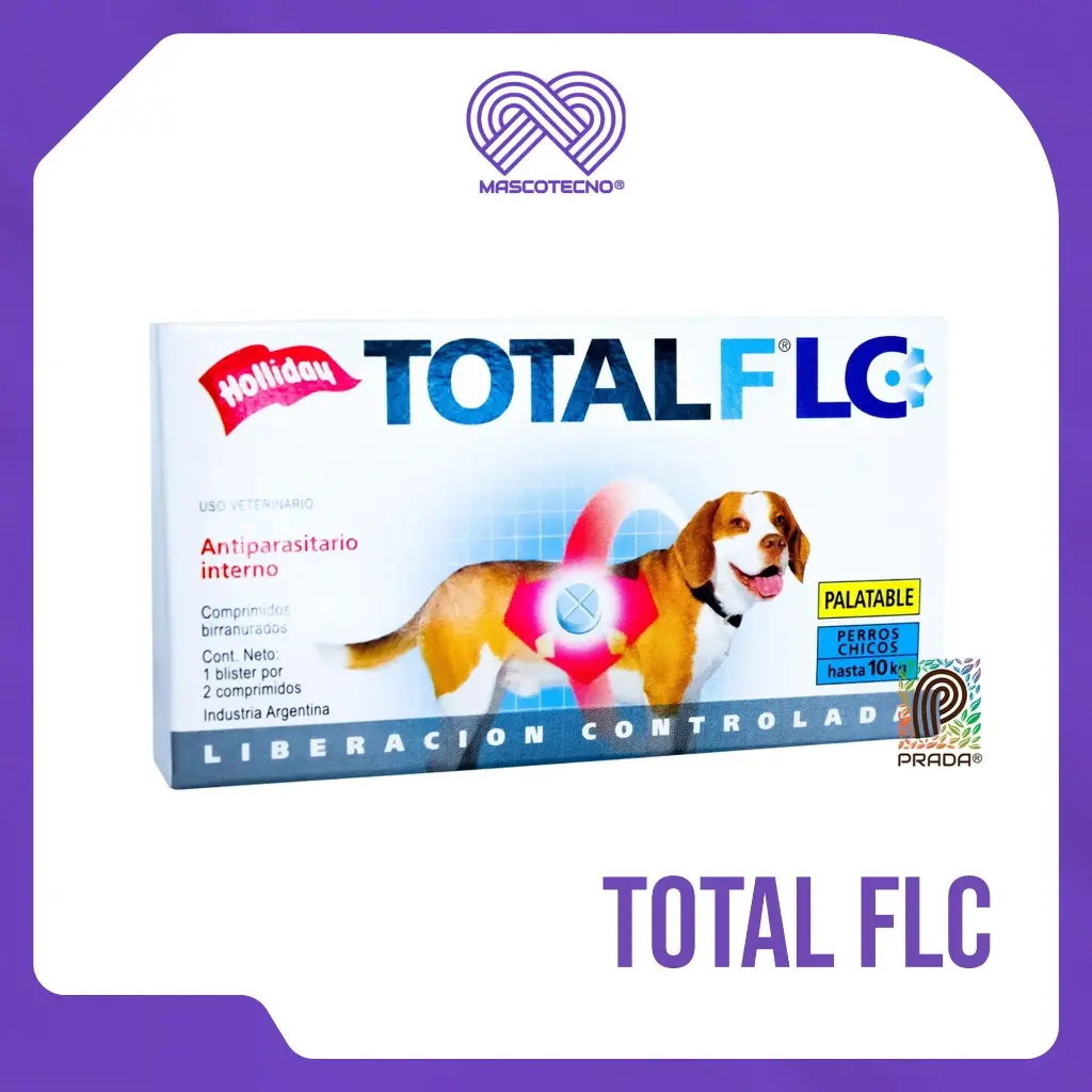 TOTAL F LC PERRO PEQUEÑO X 2 UND