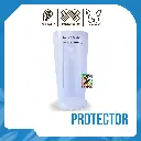 PROTECTOR DE ANTEBRAZO EN ACRILICO SEGURIDAD INDUSTRIAL TALLA M TRANSPARENTE