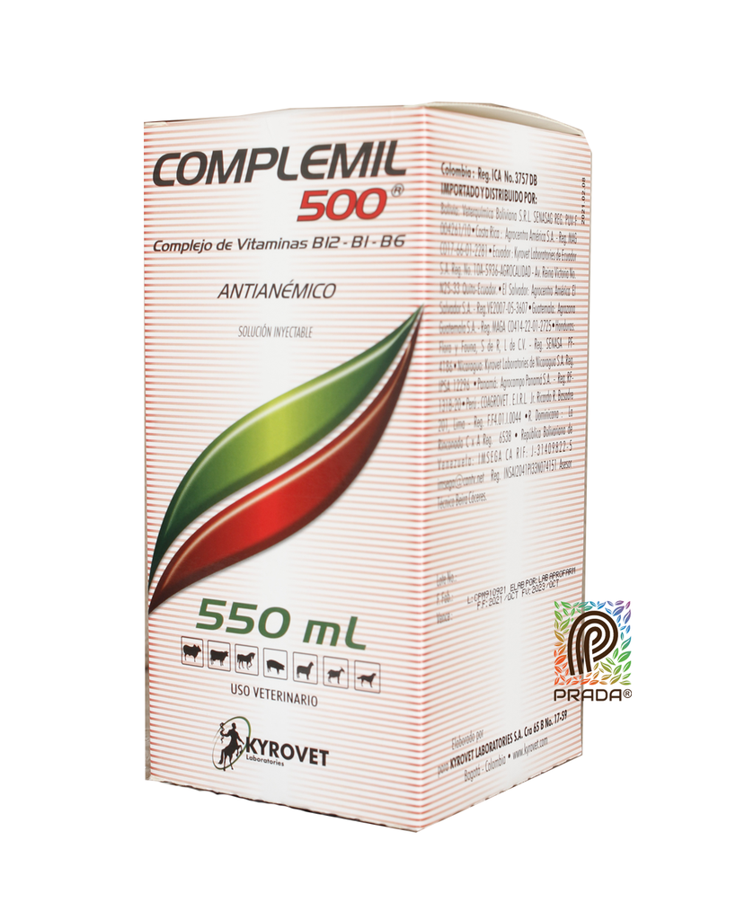 COMPLEMIL 500 INY X 500