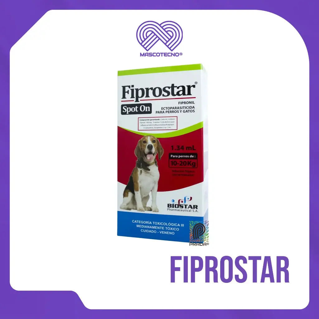 FIPROSTAR PIPETA DOG 2 (10-20 KG) (VERDE)