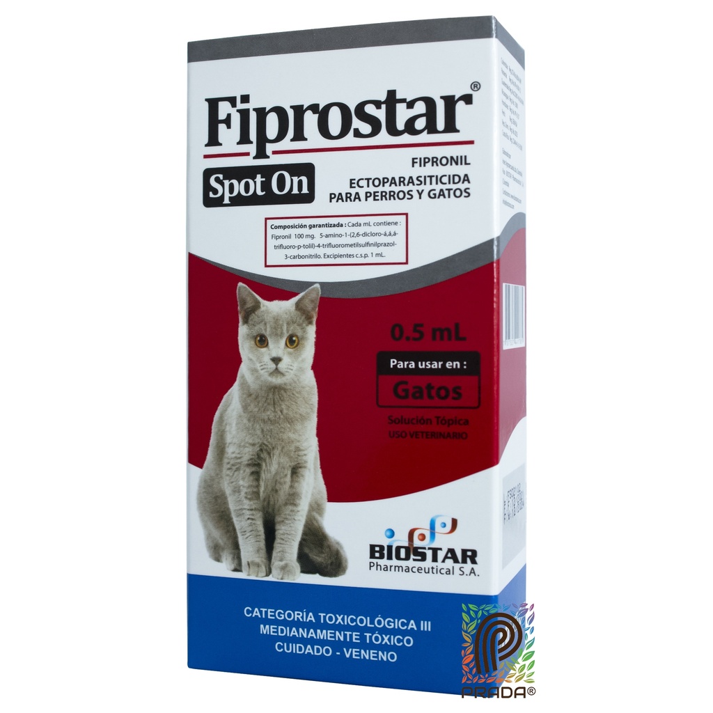 FIPROSTAR PIPETA CAT (GRIS)