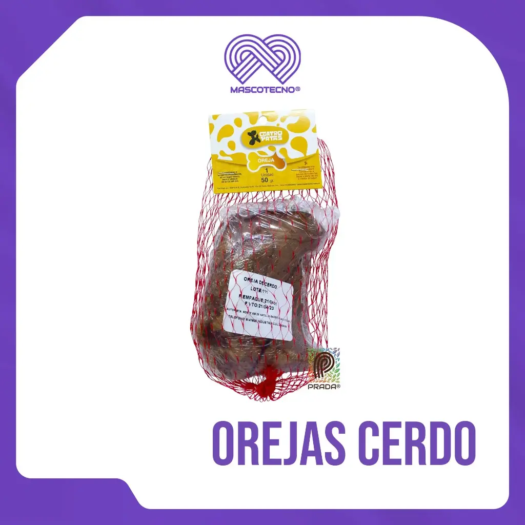 [7-0901-0848] OREJAS CERDO X UNIDAD