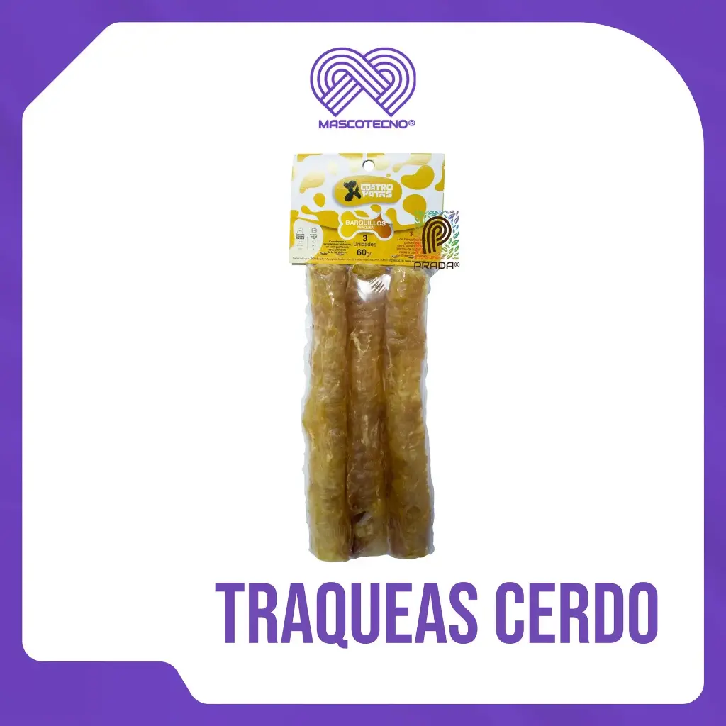 TRAQUEAS CERDO X 3 UNIDADES