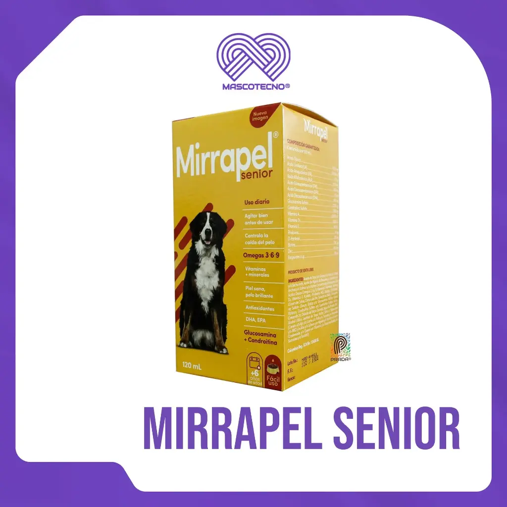 MIRRAPEL SENIOR FCO X 120 ML