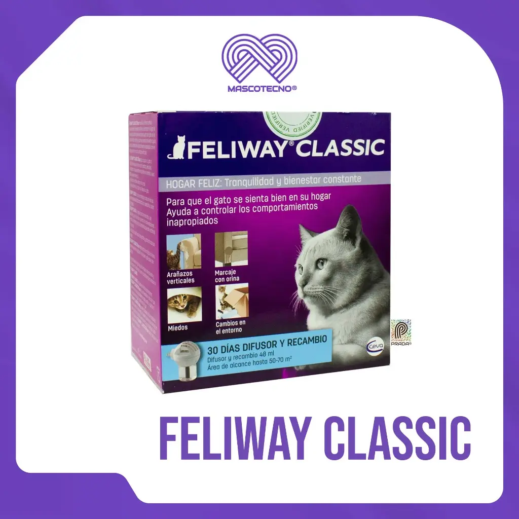 FELIWAY CLASSIC DIFUSOR + RECARGA 48 ML