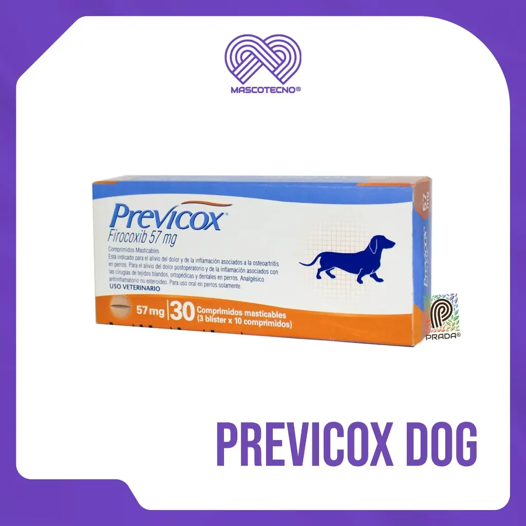PREVICOX DOG S 57 MG X 10 TAB