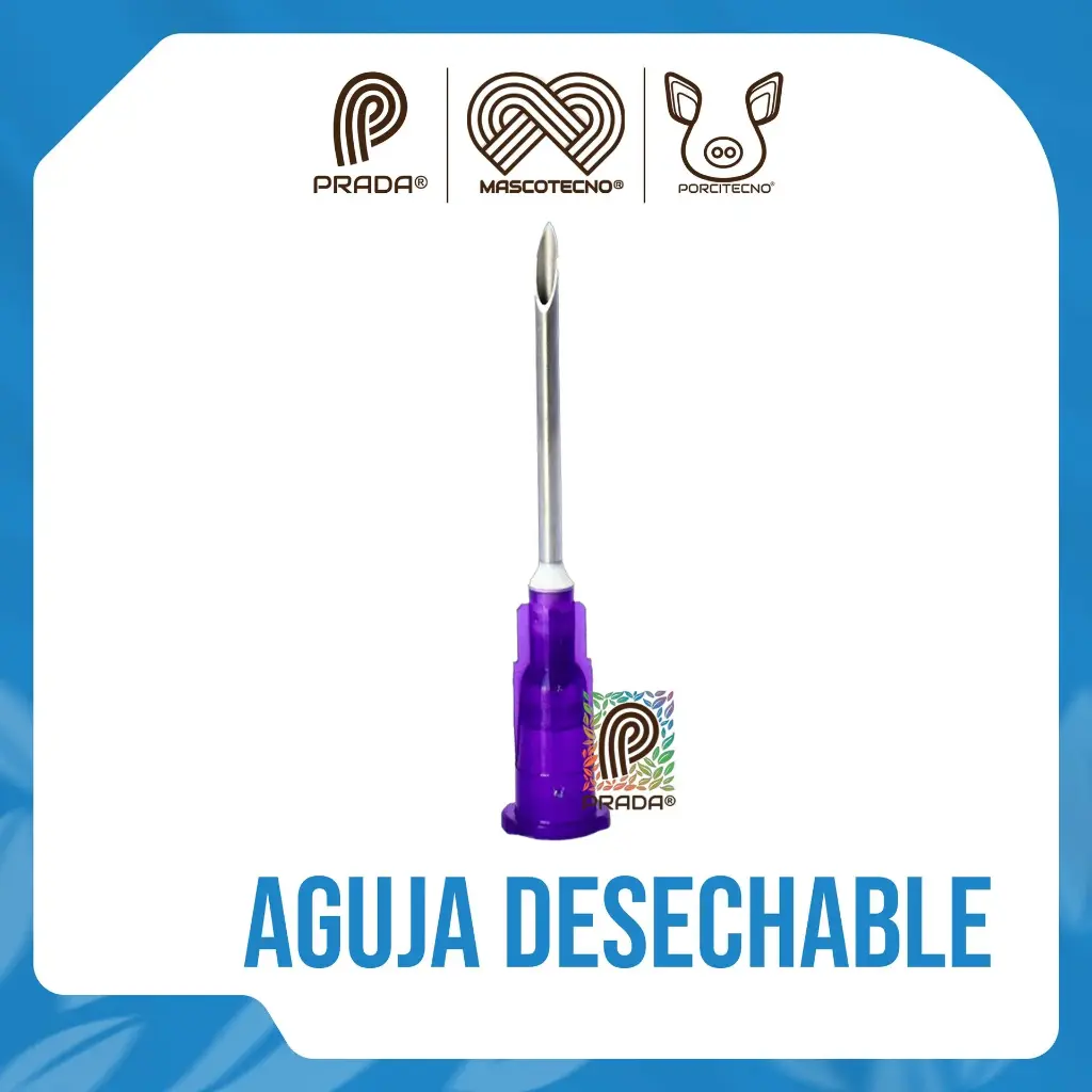 AGUJA DESECHABLE  16G x 1" {M}