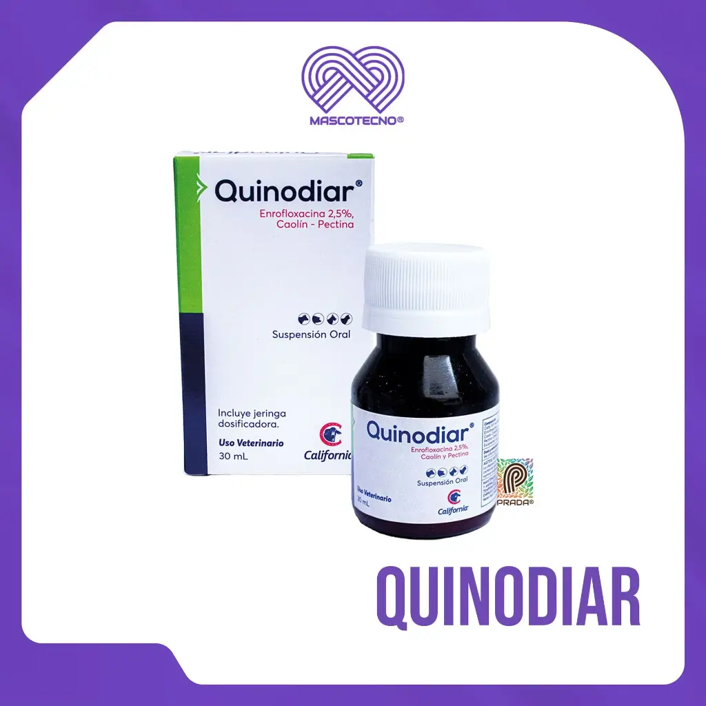 QUINODIAR SUSP. ORAL FCO X 30 ML