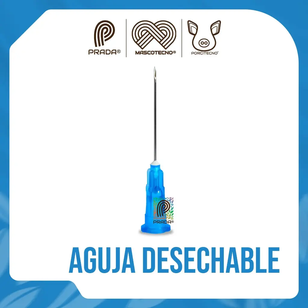 AGUJA HIPODERMICA 23 x 1 MARCA RYMCO