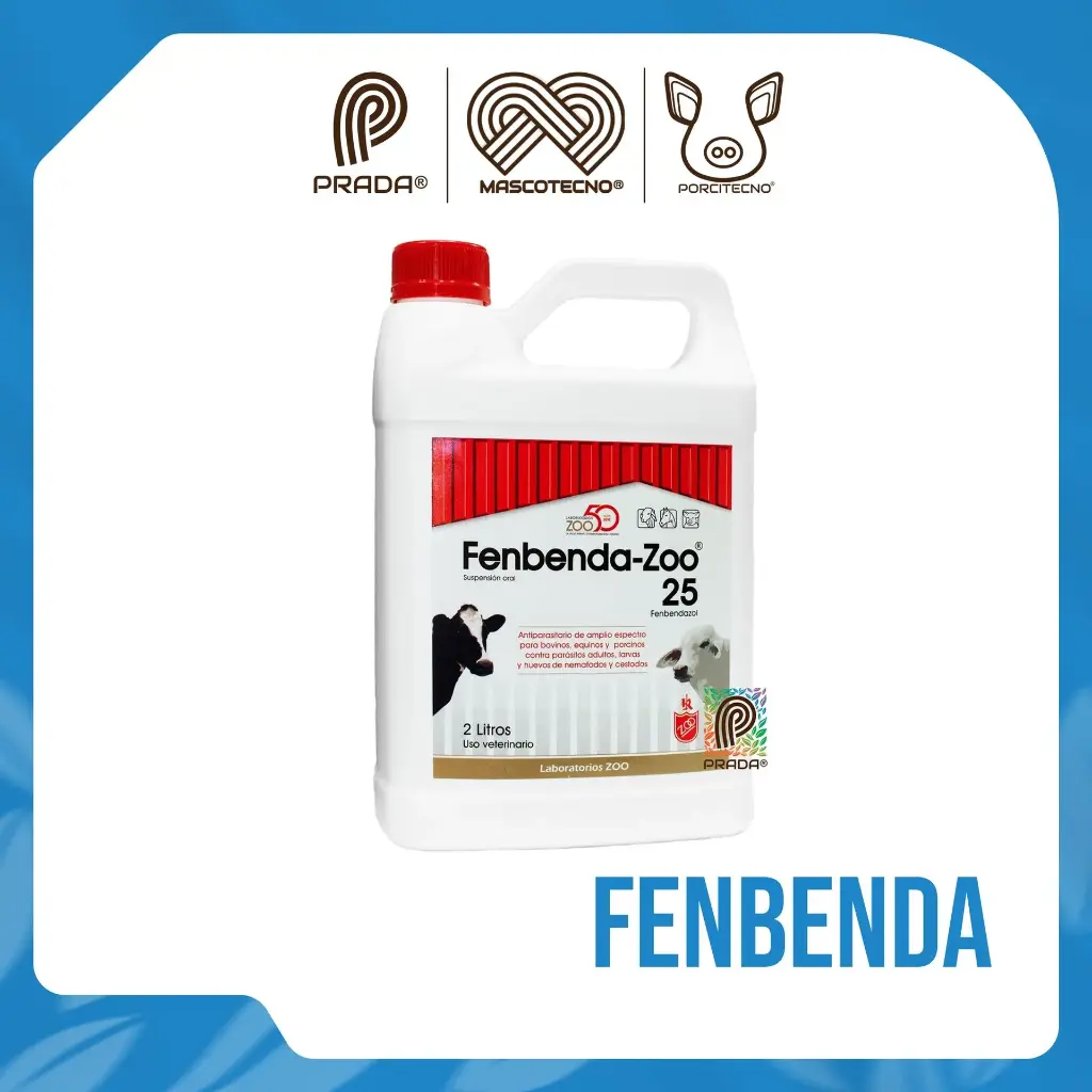 [7-0101-0487] FENBENDA-ZOO 25 GARR x 2 LT