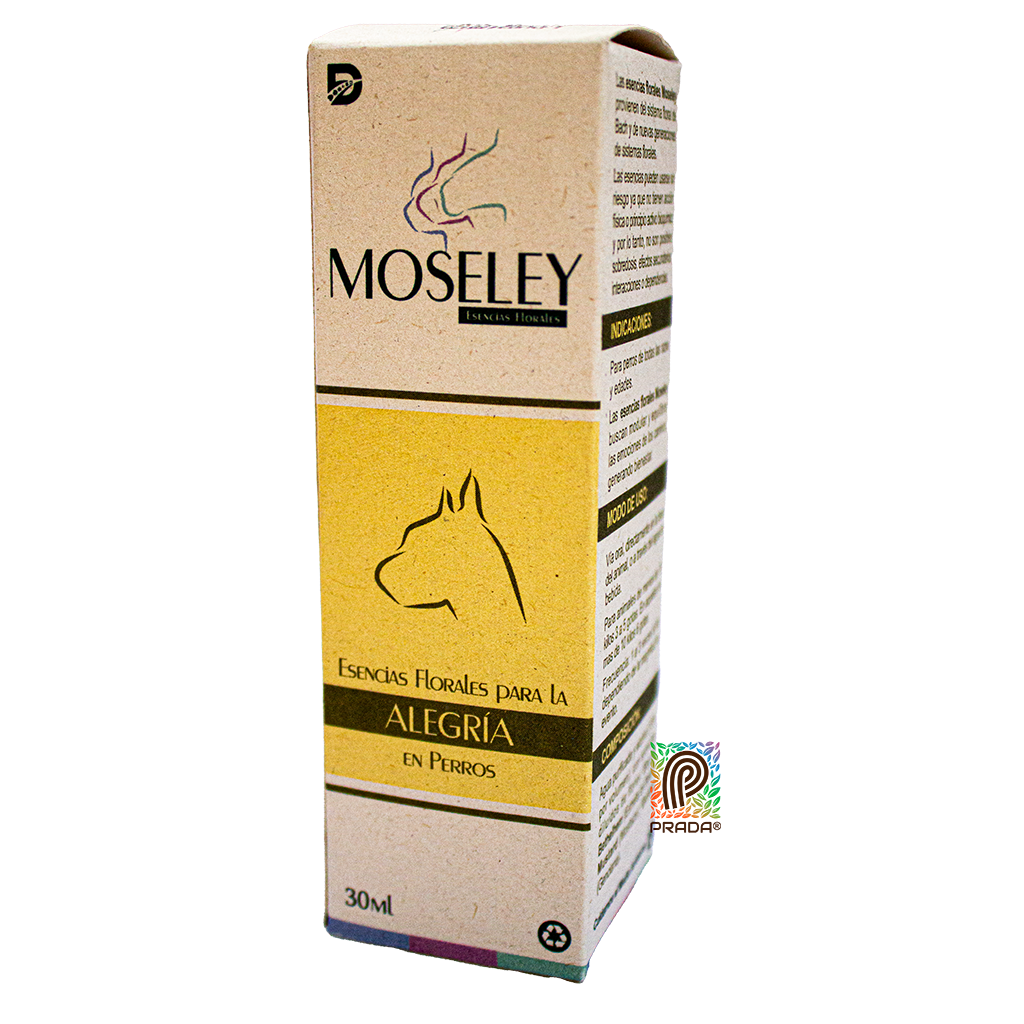 Esencia Floral MOSELEY ALEGRIA CANINOS x 30 ML