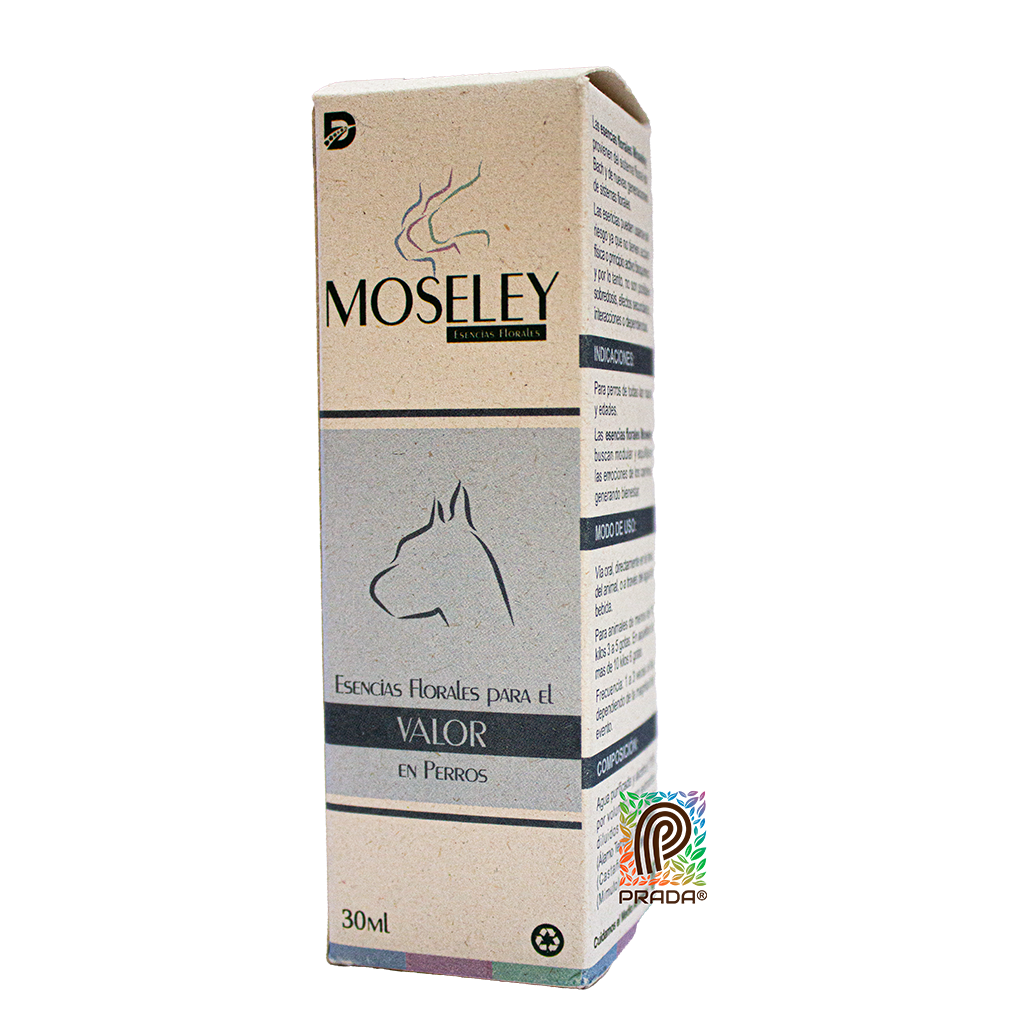 ESENCIA FLORAL MOSELEY VALOR CANINOS X 30ML
