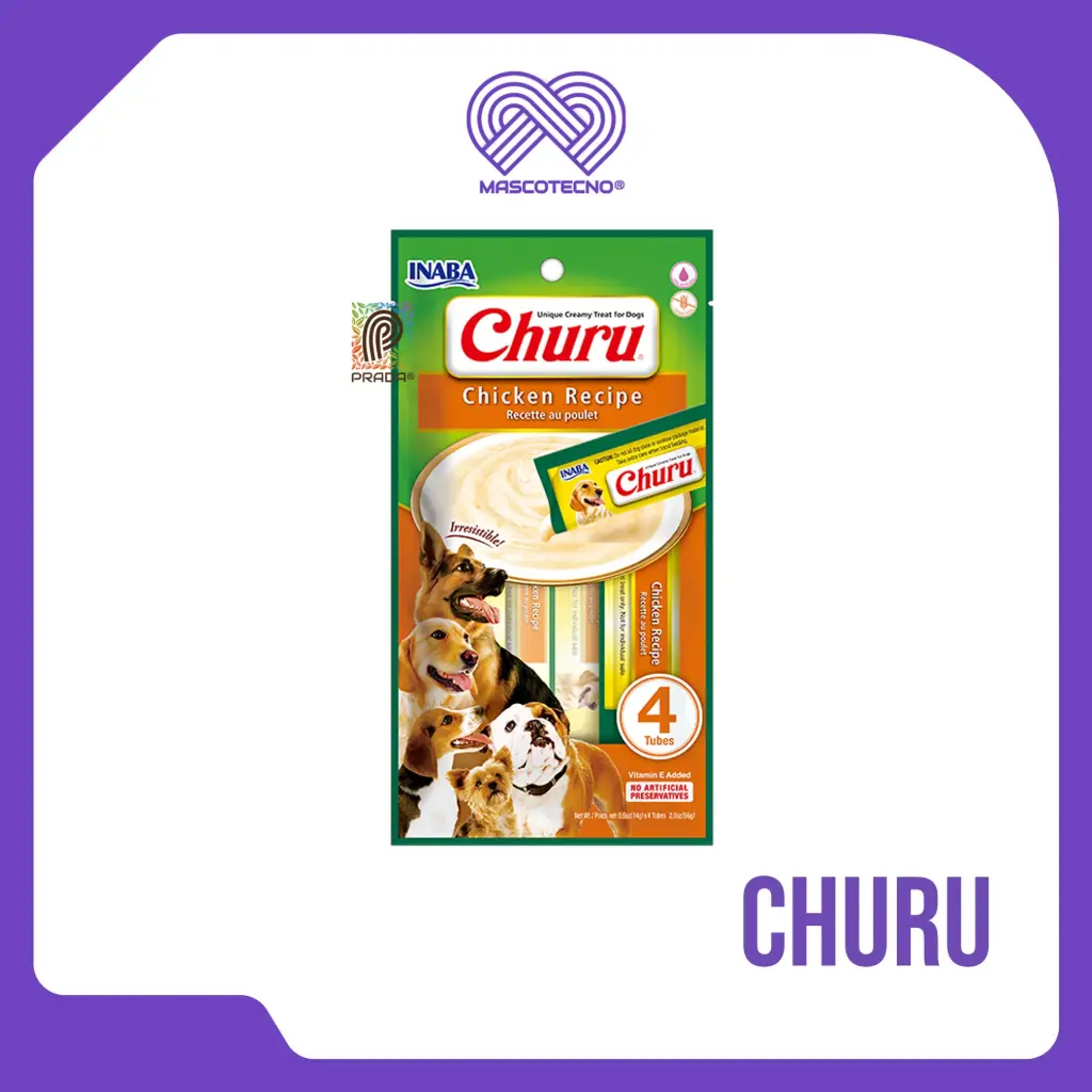 DOG CHURU BOLSA X 4 UND - POLLO