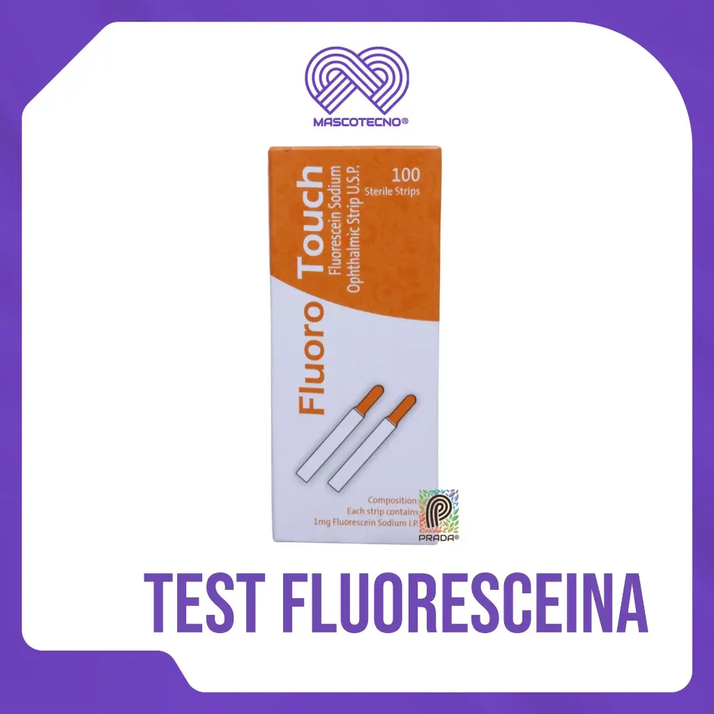 TEST FLUORESCEINA COMBO X 2 UDS
