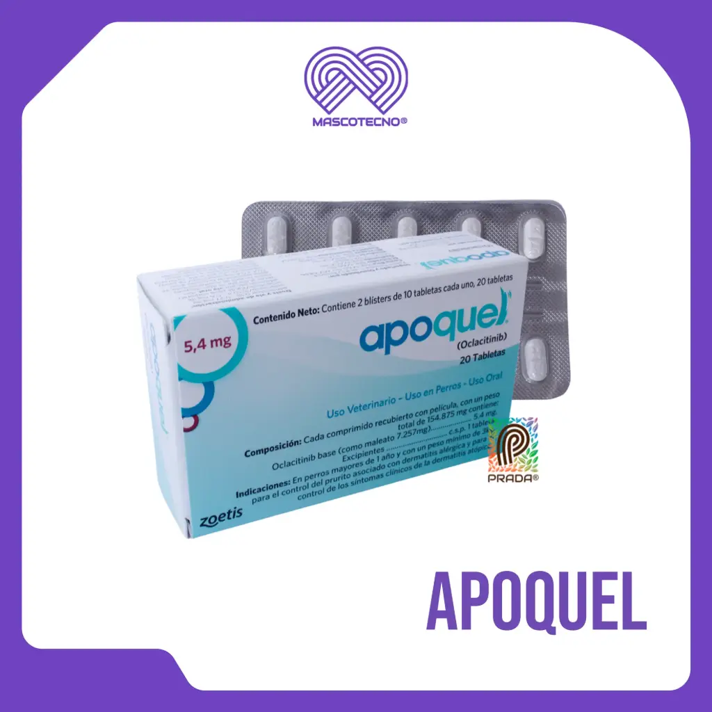 APOQUEL 5.4 MG BLISTER X 10 UND