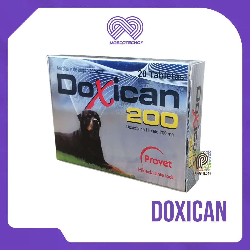 [7-0709-0458] DOXICAN 200 MG X 20 TABS