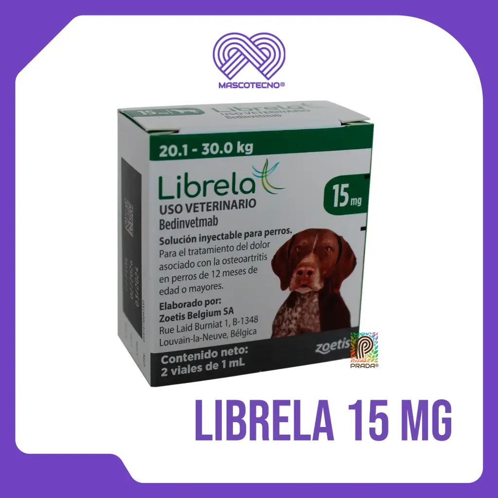 LIBRELA 15 MG (20.1-30KG) X 1ML