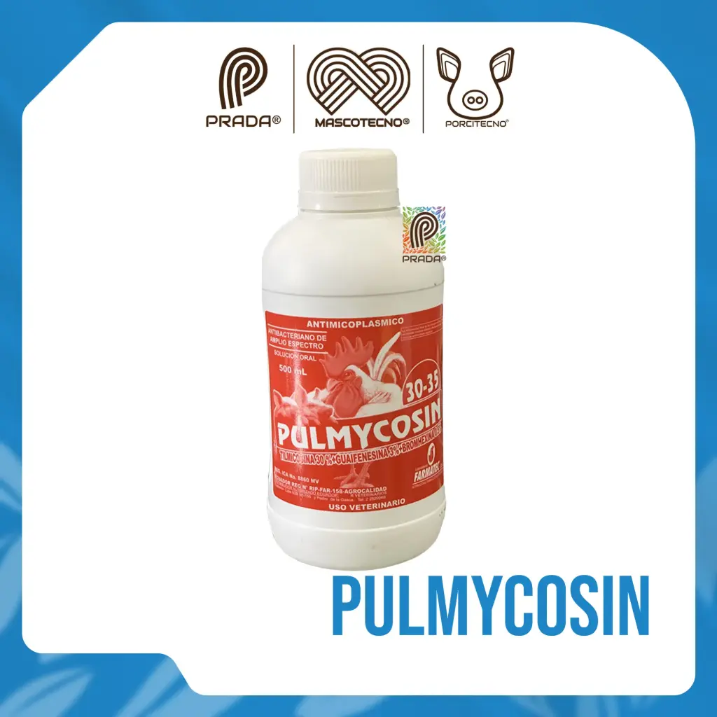 PULMYCOSIN 30 - 35  X 500 ML