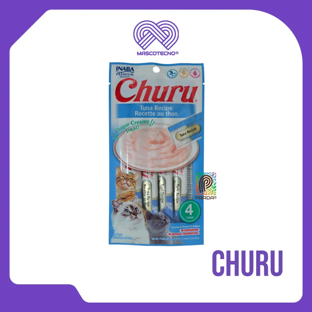 [7-0000-0082] CHURU X 4 UND AZUL - ATÚN 
