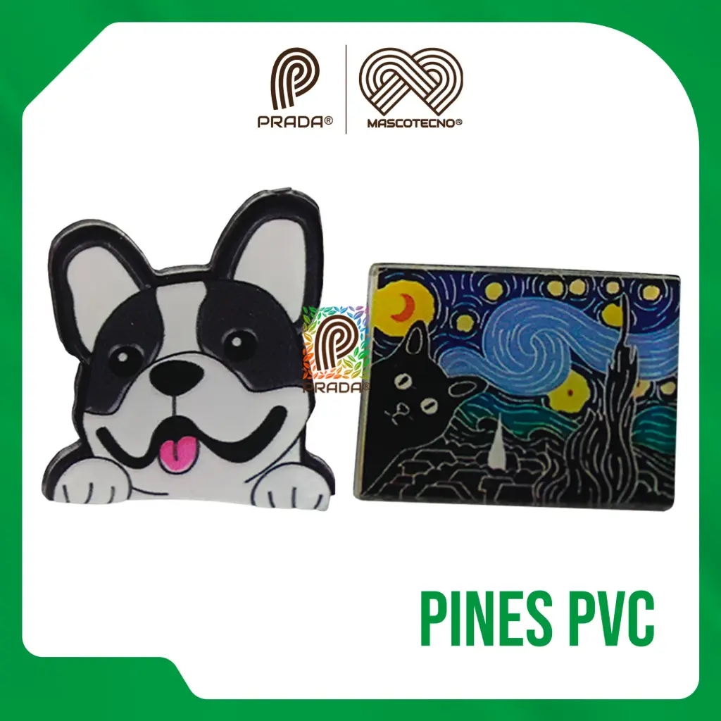 PINES MASCOTAS PVC