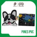 PINES MASCOTAS PVC