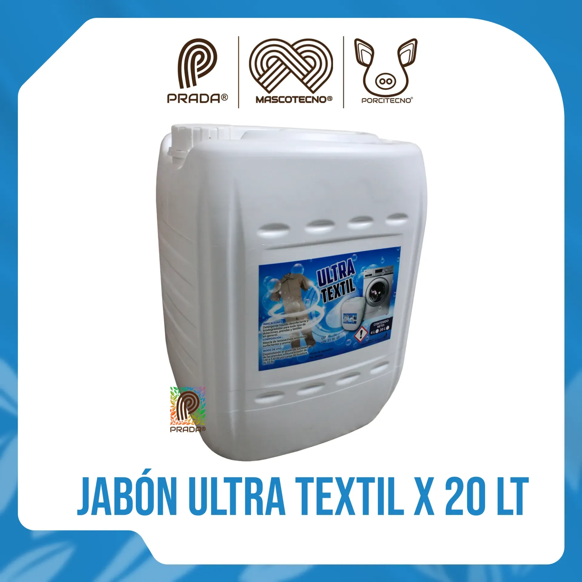 [5-0000-0158] JABÓN ULTRA TEXTIL X 20 LITROS