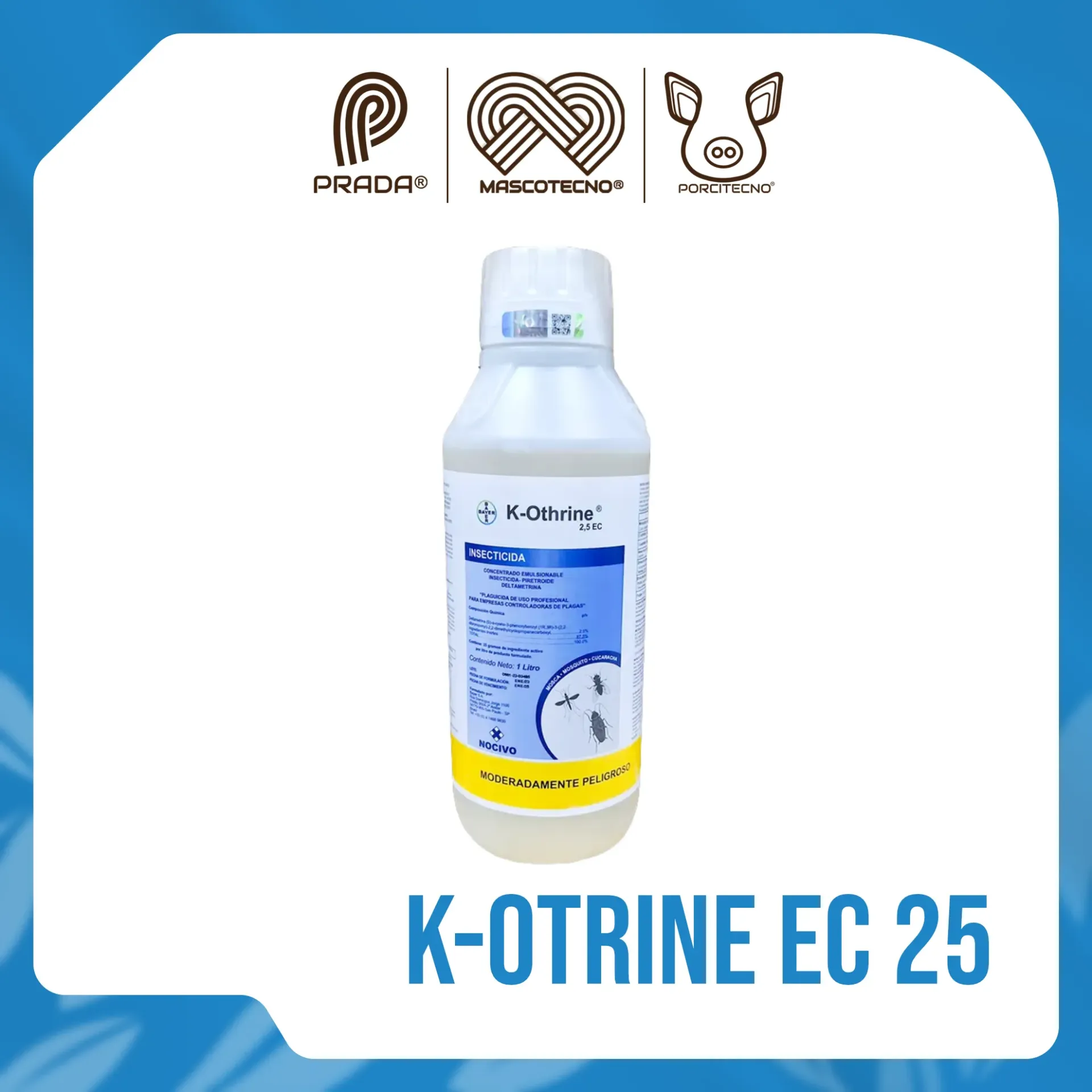 [5-0000-0940] K-OTHRINE EC25 X 1LT