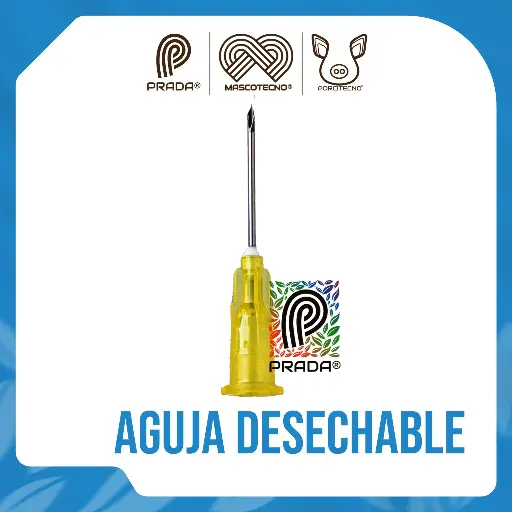 [7-1401-0120] AGUJA DESECHABLE  20G x ½"
