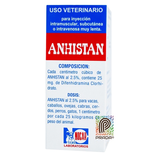 [7-0105-0143] ANHISTAN INY X 50 ML