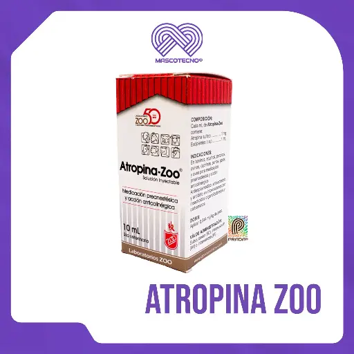 [7-0103-0160] ATROPINA ZOO INY X 10 ML